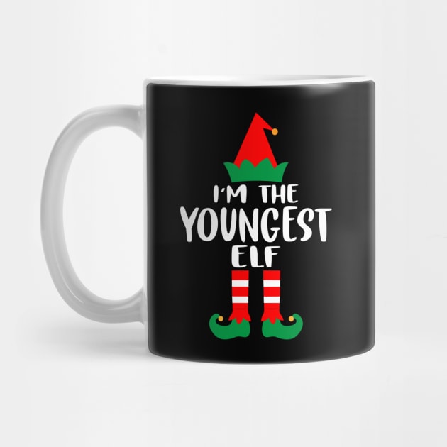 I'm the youngest ELF Family Matching Group Christmas Costume Pajama Funny Gift by norhan2000